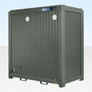 1+1 double mains toilet 8ft x 5ft (bottle green)