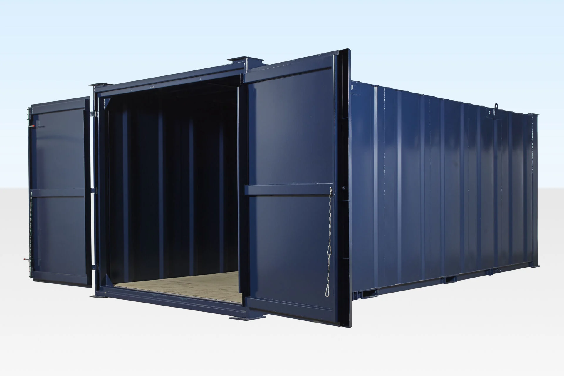 24ft x 9ft steel store (suitable for stacking) 24ft x 9ft steel store (suitable for stacking)