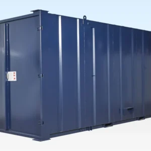 20ft x 8ft steel canteen/store cabin