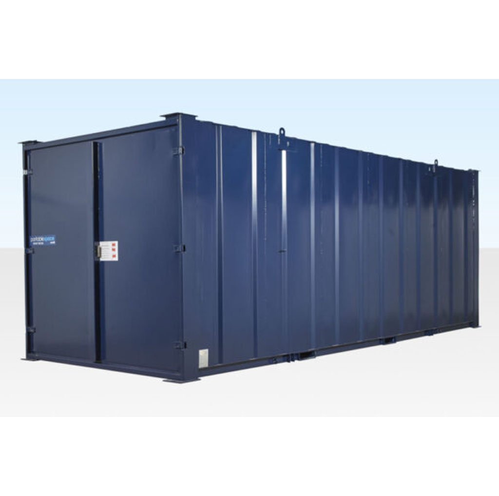 24ft x 9ft steel store (suitable for stacking) 24ft x 9ft steel store (suitable for stacking)