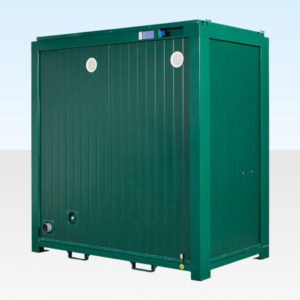 1+1 double mains toilet 8ft x 5ft (green)