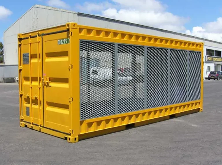 gas cylinder storage
