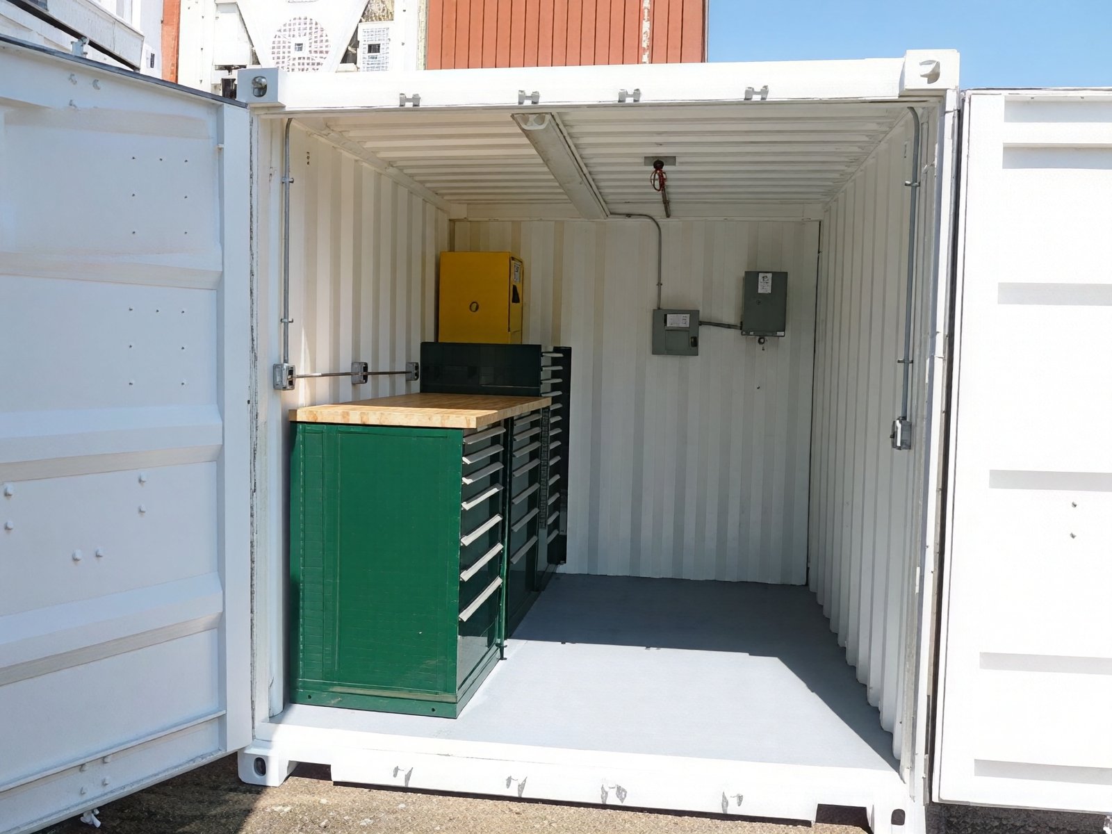 10ft Portable Office Workshop Container detail view 2