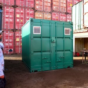 10ft Used Fabricated Steel Storage — Container Housing Solution