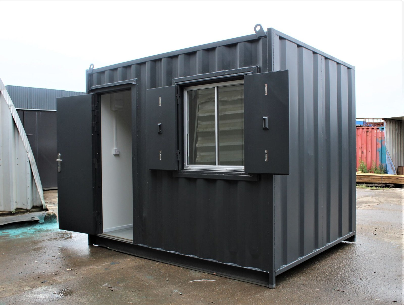 10ft Portable Office Shipping Container — Container Housing Solution