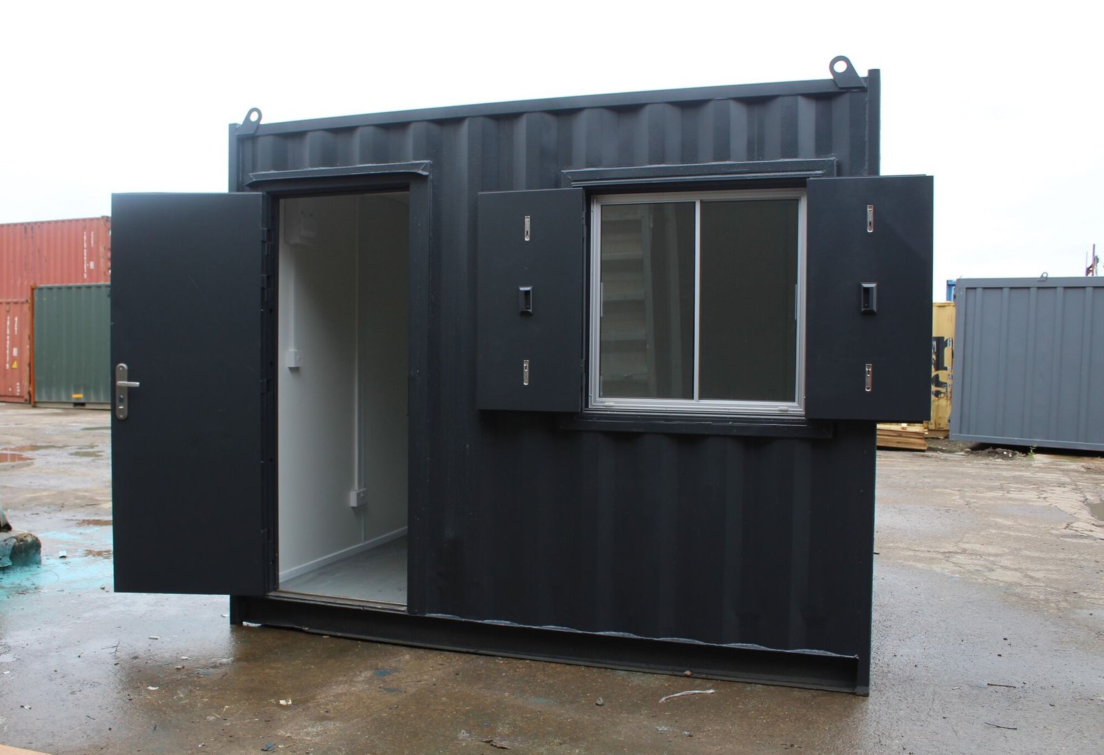 10ft Portable Office Shipping Container detail view 2