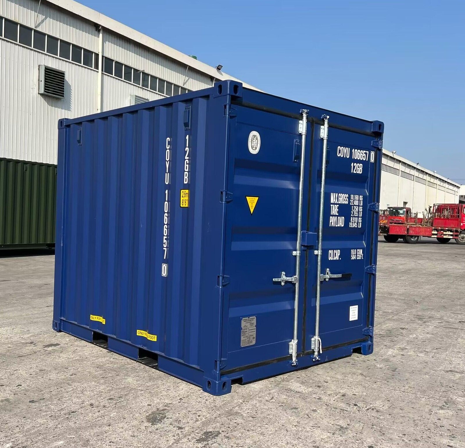 10ft High Cube Shipping Container — Container Housing Solution