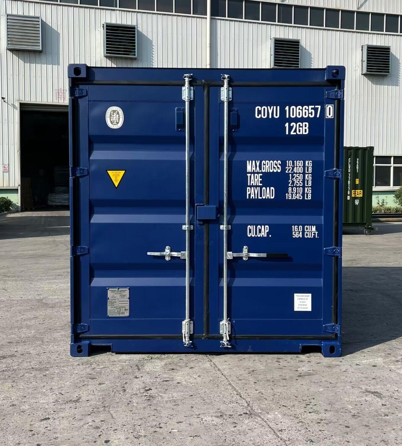 10ft High Cube Shipping Container detail view 1