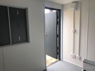 10ft Portable Office Shipping Container detail view 1