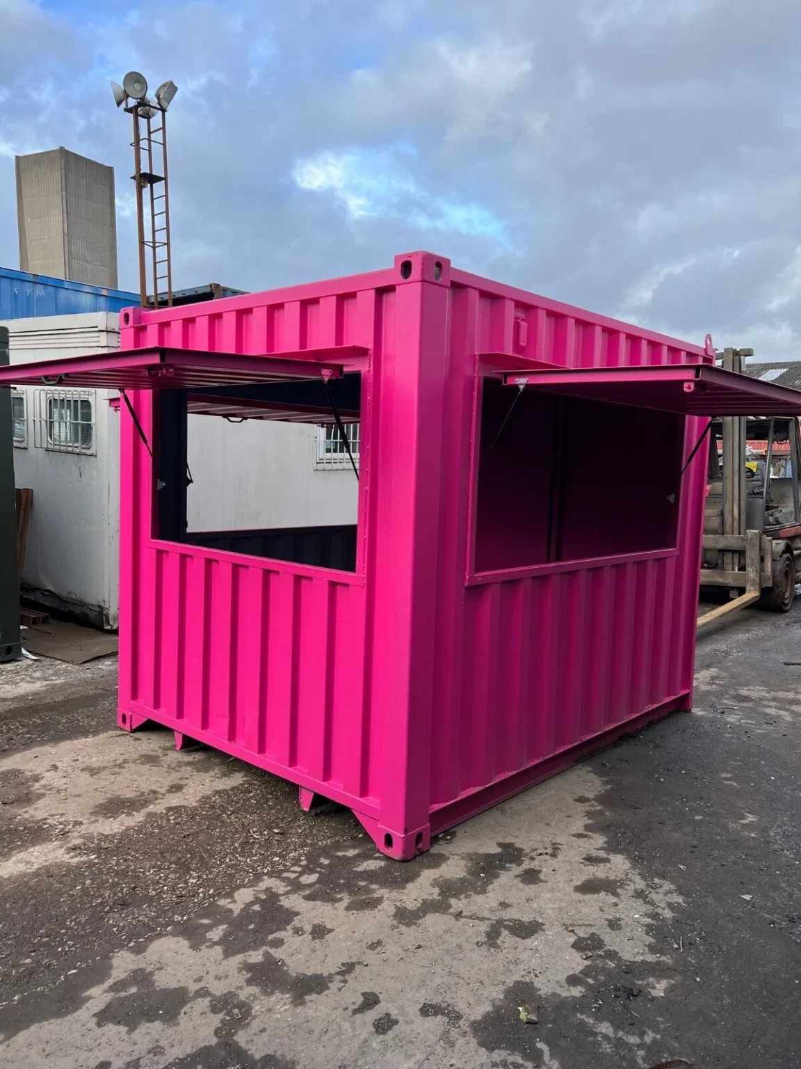10ft x 8ft Shipping Container — Container Housing Solution