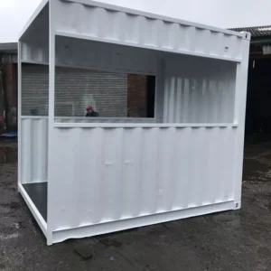 10ft x 8ft Smoking Shelter — Container Housing Solution