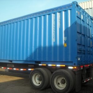 20ft Canvas Top Open — Container Housing Solution