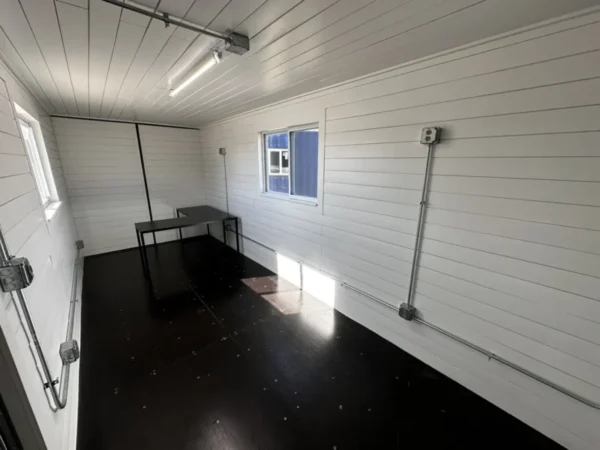 20ft 20 Slate Gray Shiplap detail view 6 — Container Housing Solution