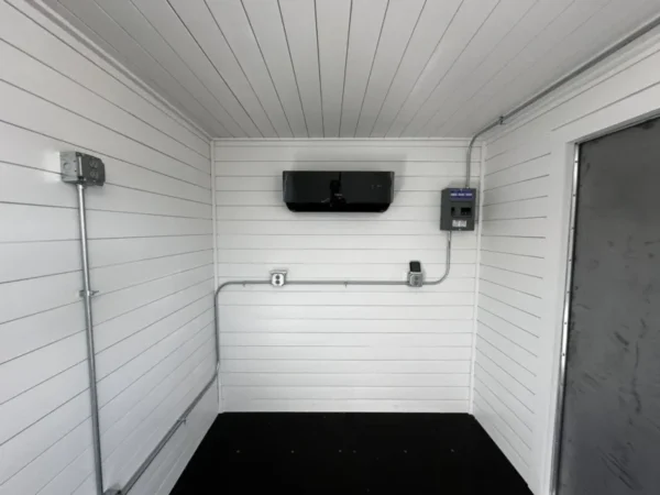 20ft 20 Slate Gray Shiplap detail view 7 — Container Housing Solution