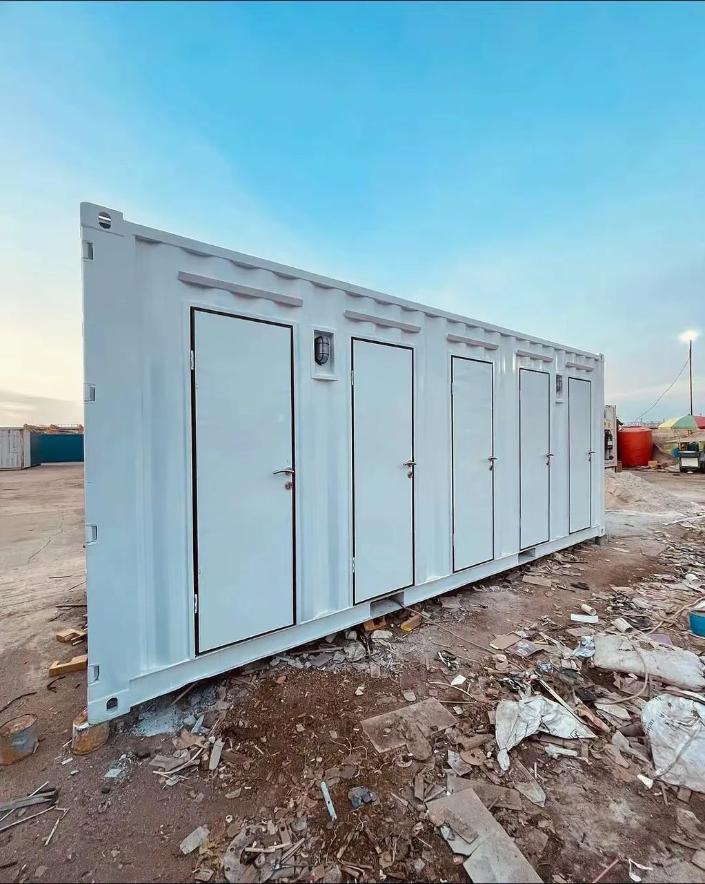 20ft Portable Shipping Container Bathroom detail view 2