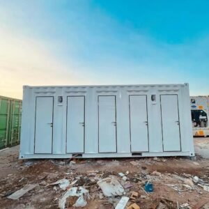 20ft Portable Shipping Container Bathroom — Container Housing Solution