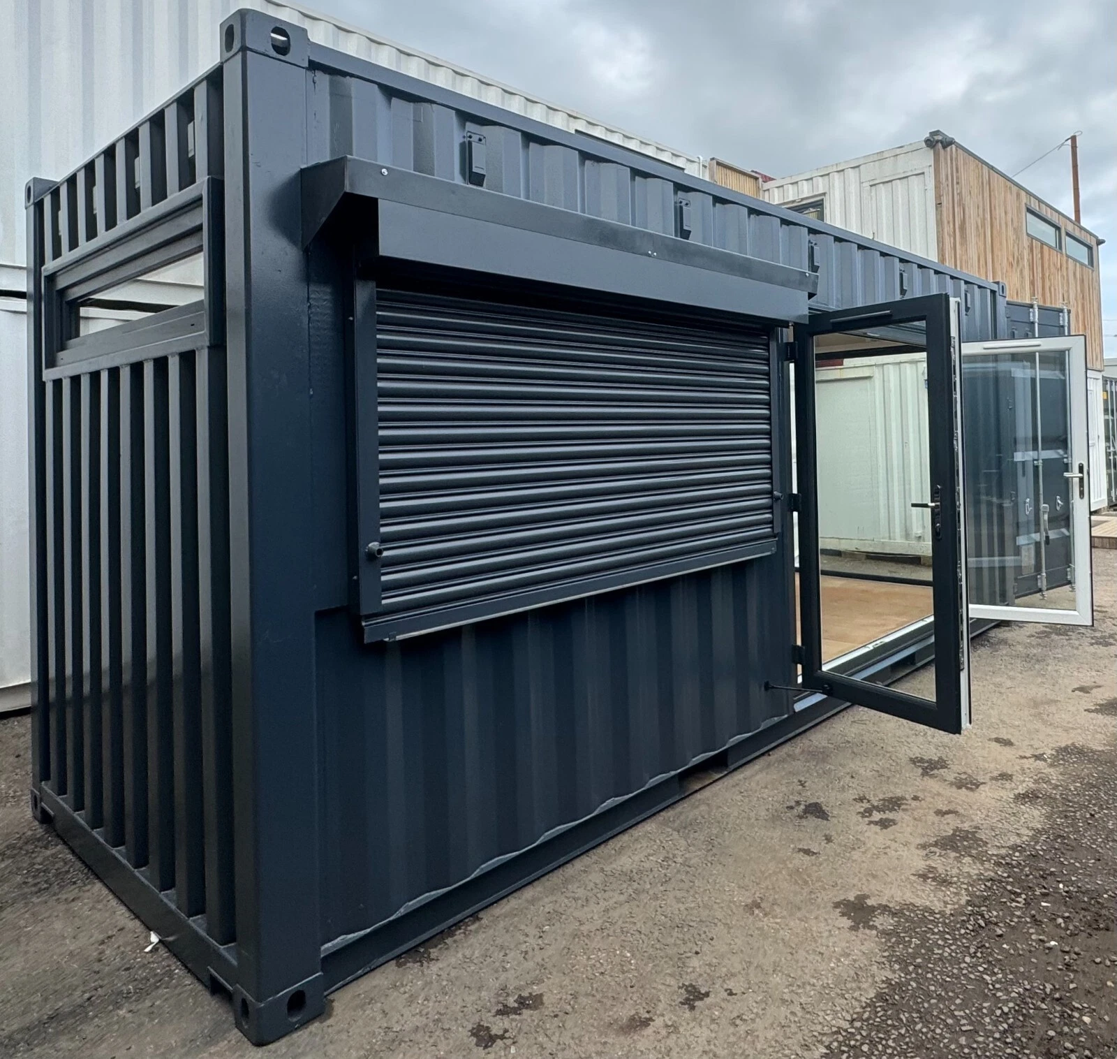 20ft x 8ft Custom Shipping — Container Housing Solution