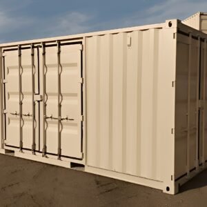 20ft Quad Door Shipping Container — Container Housing Solution