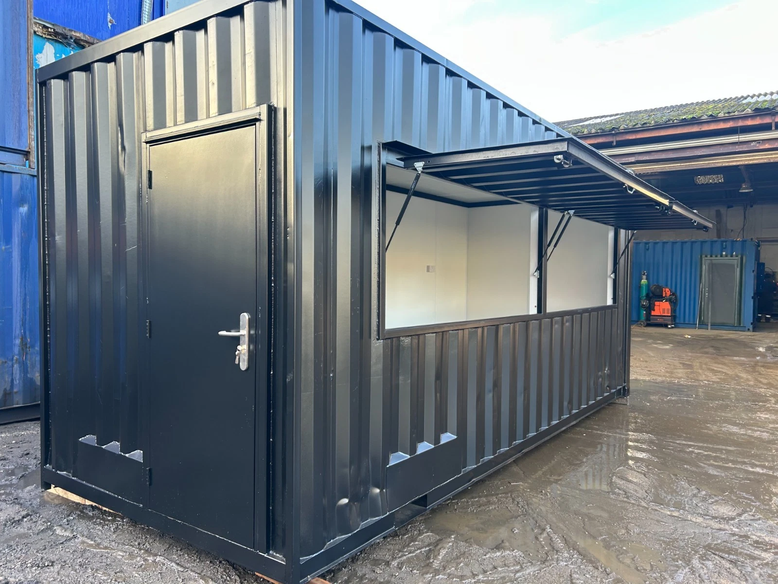 20ft x 8ft Shipping Container — Container Housing Solution
