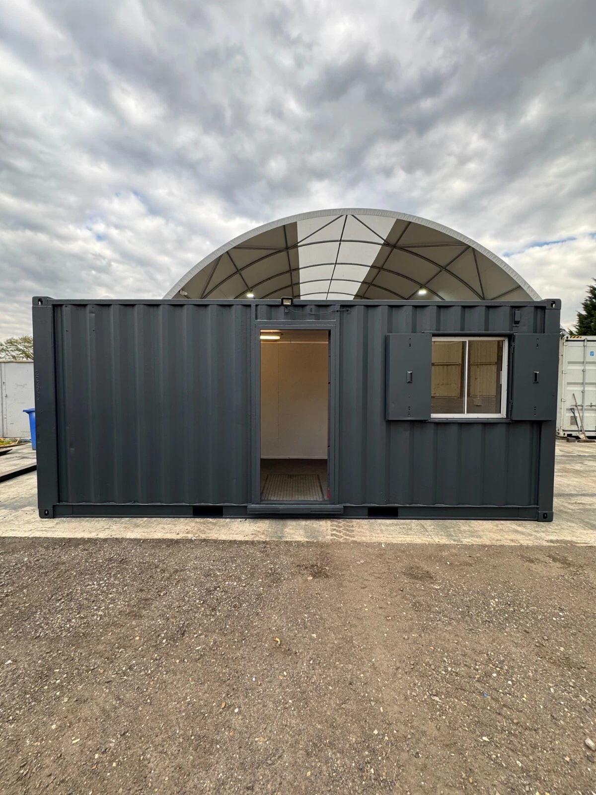 20ft x 8ft Site Office detail view 2