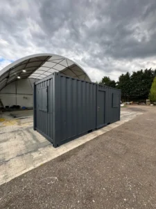 20ft x 8ft Site Office detail view 5 — Container Housing Solution