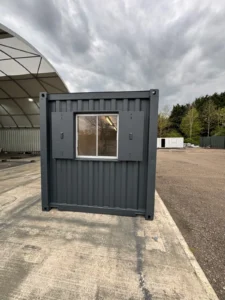 20ft x 8ft Site Office detail view 4 — Container Housing Solution