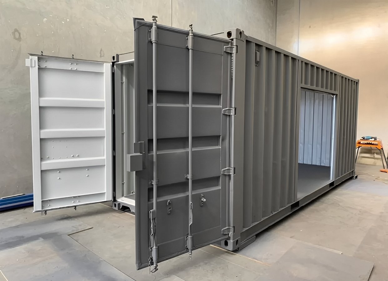 20ft x 8ft Container With detail view 1