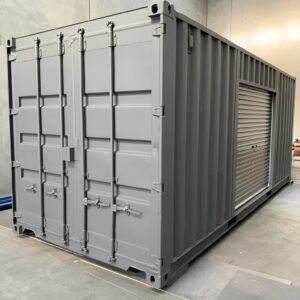 20ft x 8ft Container With — Container Housing Solution
