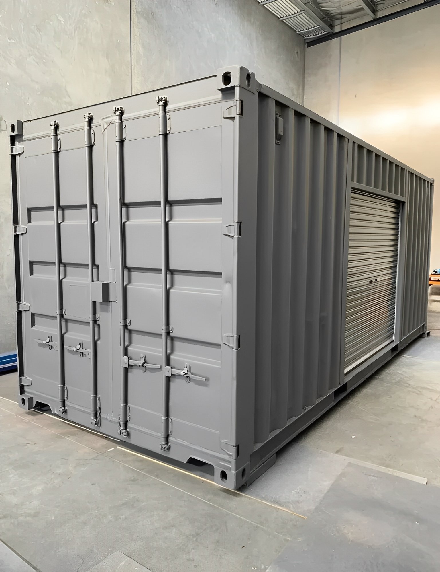 20ft x 8ft Container With — Container Housing Solution