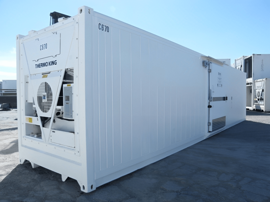 40ft Blast Freezer Container detail view 1
