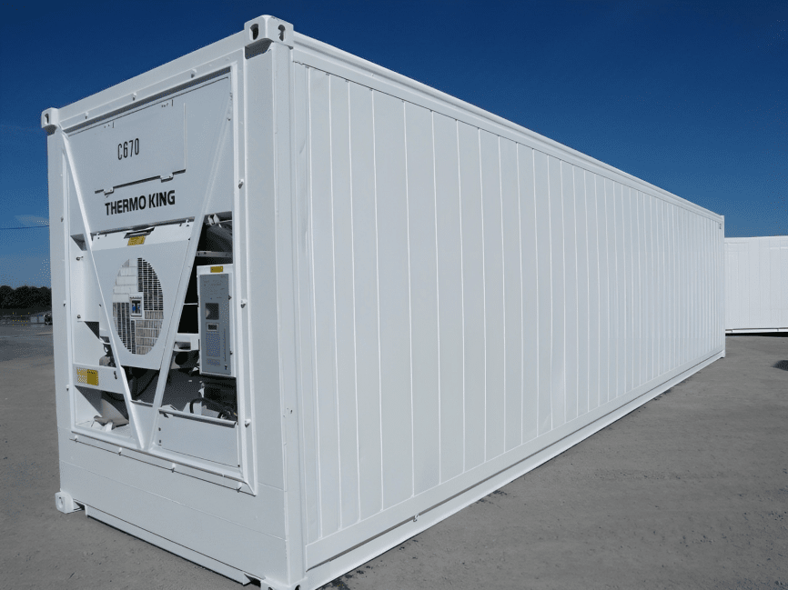 40ft Blast Freezer Container — Container Housing Solution
