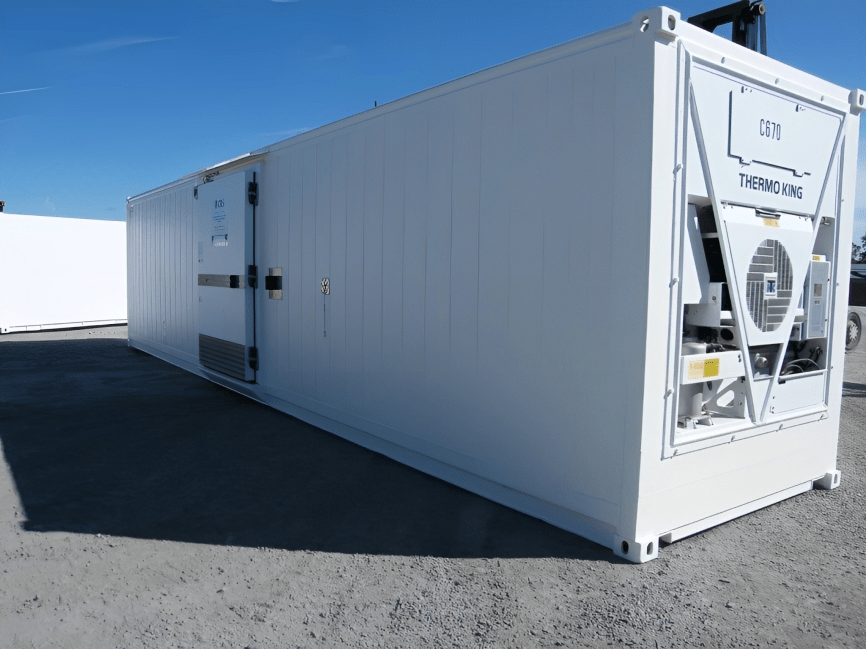 40ft Blast Freezer Container detail view 2