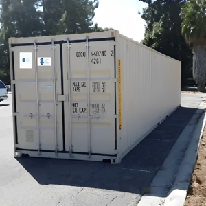40ft Shipping Container with Doors — Container Housing Solution