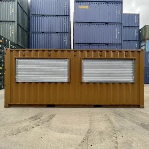 20ft Converted Container Bar — Container Housing Solution