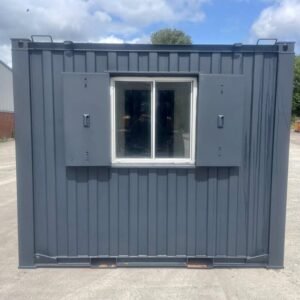 2012 Grey Office Container — Container Housing Solution