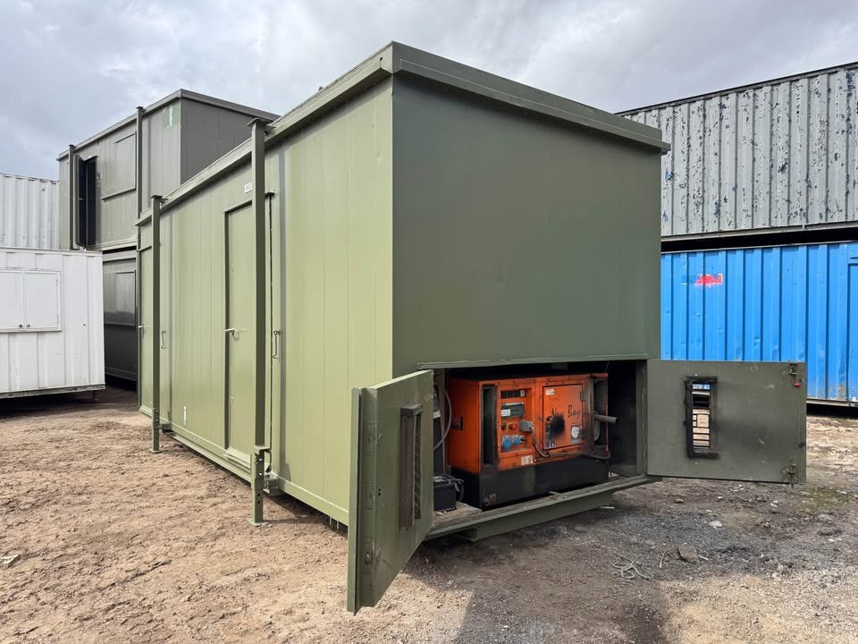 20ft Site Welfare Unit Office detail view 1