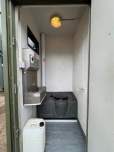 20ft Site Welfare Unit Office detail view 4 — Container Housing Solution