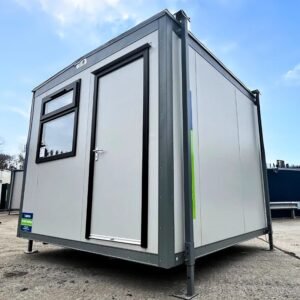 12ft x 10ft Plastic Coated — Container Housing Solution