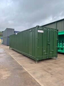 30ft x 8ft Used Shipping detail view 1 — Container Housing Solution