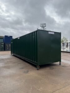 30ft x 8ft Used Shipping detail view 4 — Container Housing Solution
