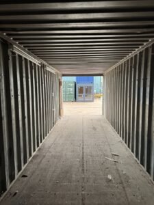 30ft x 8ft Used Shipping detail view 5 — Container Housing Solution