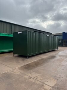 30ft x 8ft Used Shipping detail view 8 — Container Housing Solution