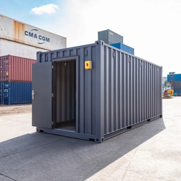 Enhanced 20ft Standard Shipping Container detail view 4 — Container Housing Solution