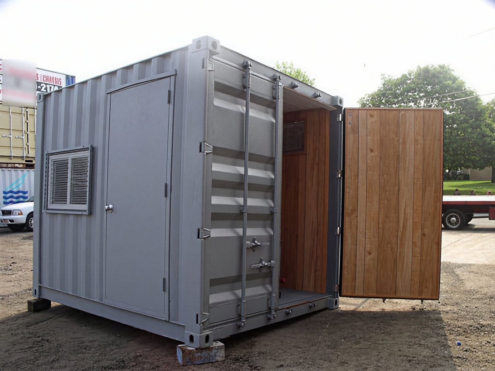 10ft Portable Office Workshop Container — Container Housing Solution