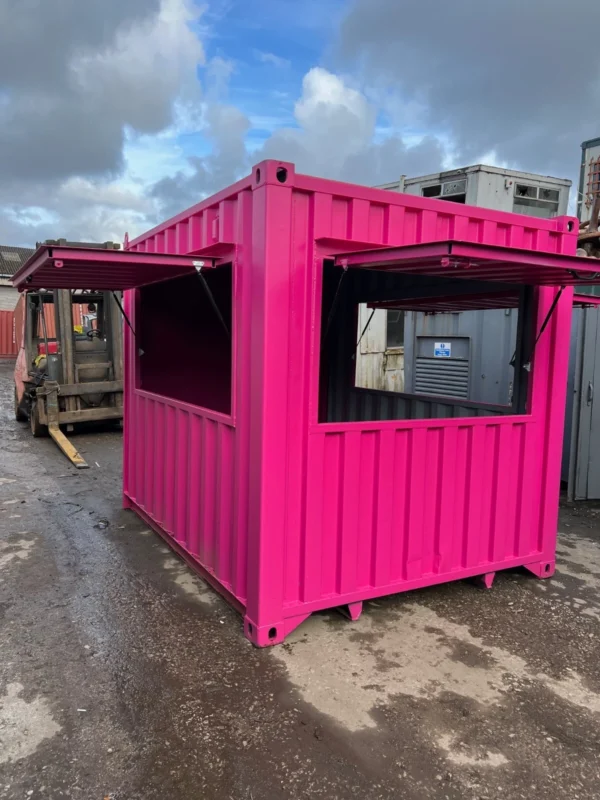 10ft x 8ft Shipping Container Food view 4 - Container Housing Solution