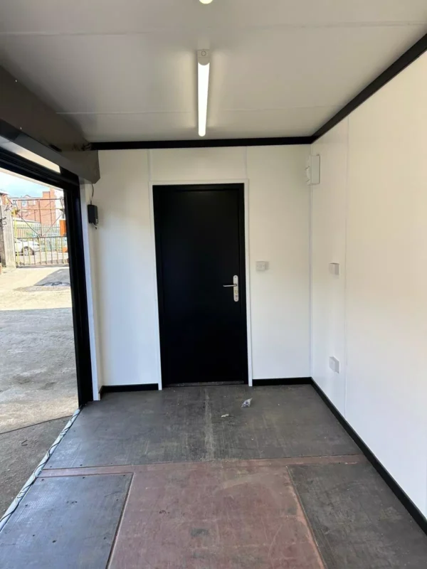 16ft x 8ft Roller Shutter Shipping view 4 - Container Housing Solution