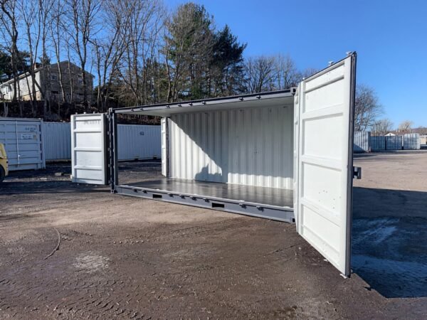 20ft Open Side Shipping Container view 4 - Container Housing Solution