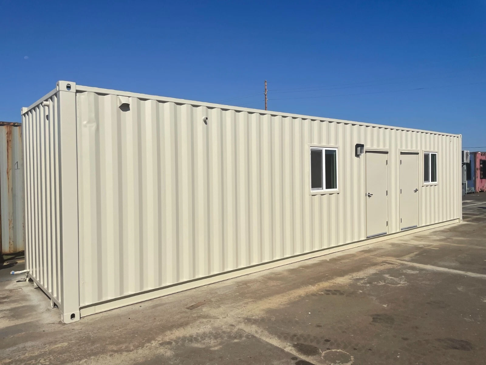 40ft Shipping Container Office with — Container Housing Solution