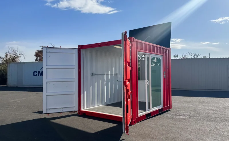10ft Shipping Container Concession Stand detail view 1