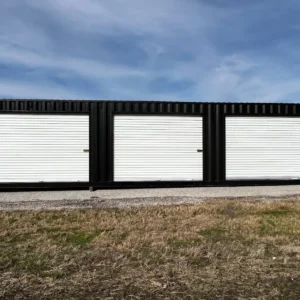40ft Shipping Container w 3 — Container Housing Solution